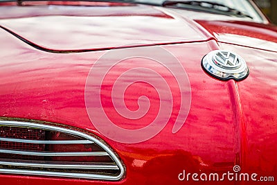 1969 Volkswagen Karmann Ghia Editorial Stock Photo