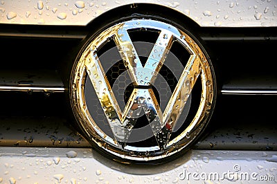 Volkswagen logo Editorial Stock Photo