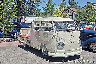 Volkswagen Pickup Truck Editorial Stock Photo