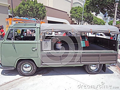 Volkswagen Pickup Truck Editorial Stock Photo