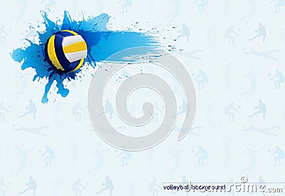 Volleyball Abstract Stock Vector - Image: 42166648