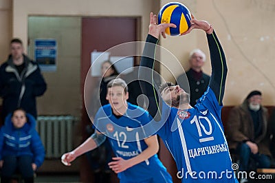 volleyball game dnipro vs kazhani ukrainian super league men Editorial Stock Photo