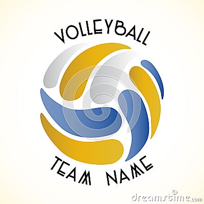 Volleyball icon Vector Illustration