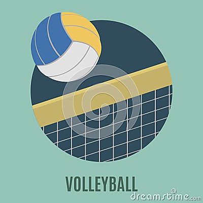 Volleyball Vector Illustration