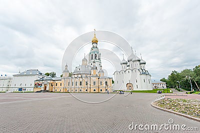 Vologodskiy Voskresenskiy Sobor Editorial Stock Photo