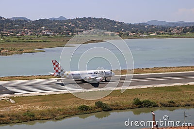 Volotea aircraft Editorial Stock Photo