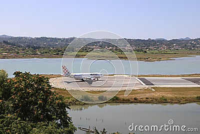 Volotea aircraft Editorial Stock Photo