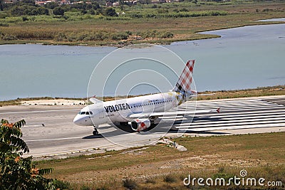 Volotea aircraft Editorial Stock Photo