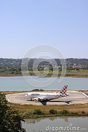 Volotea aircraft Editorial Stock Photo