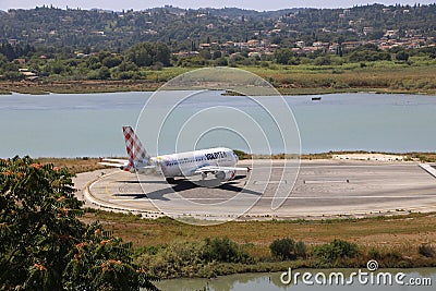 Volotea aircraft Editorial Stock Photo