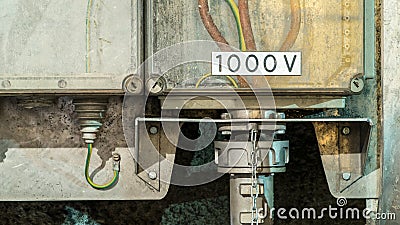 1000 volt Stock Photo