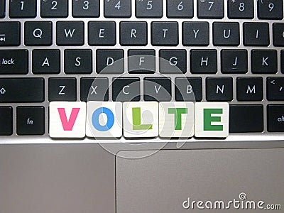 VOLTE Stock Photo