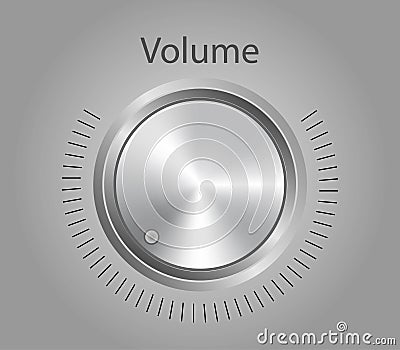 Volume control Vector Illustration