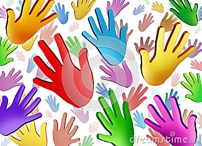 Volunteer Hands Stock Photo