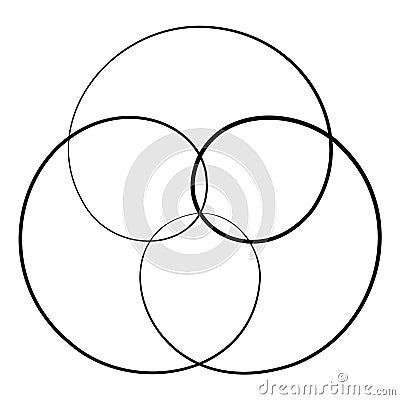 Volute, helix, spiral symbol, icon motif. Circular, radial line squiggle, squiggly bine, tendril design element. Doodle, scribble Vector Illustration