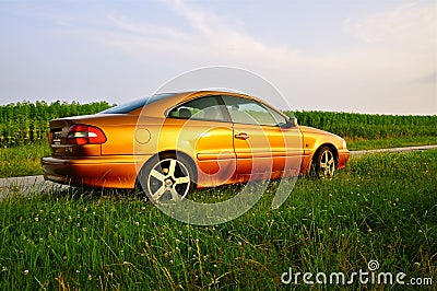 Volvo C70 Classic Editorial Stock Photo