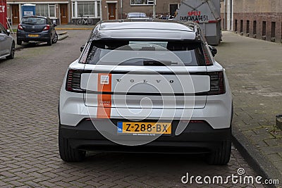 Volvo Car From Terrance Pieters And Xan De Waard At Amsterdam The Netherlands 20-3-2024 Editorial Stock Photo
