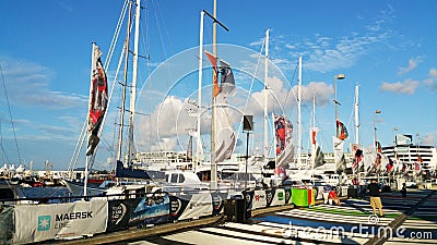 Volvo Ocean Race 2015, Auckland Editorial Stock Photo