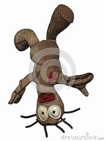 Voodoo Doll Stock Photo