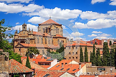 The monastery of San Esteban, Salamanca, Spain. Stock Photo
