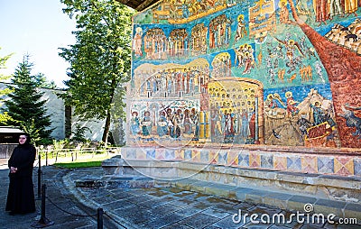 Voronet Monastery Editorial Stock Photo