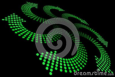 Vortex Arrow Vector Illustration