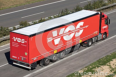 VOS truck Editorial Stock Photo