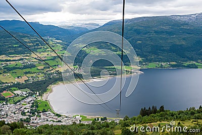 Voss, Norway Stock Photo