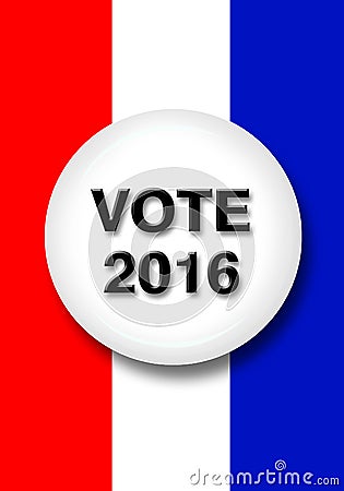 Vote 2016 Stock Photo