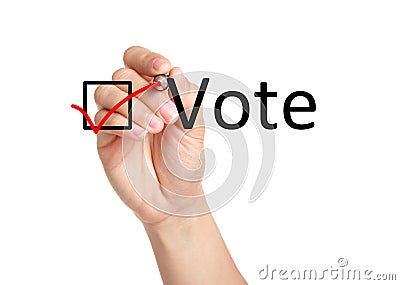 Vote concept Stock Photo