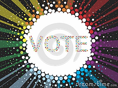 Vote Vector Illustration