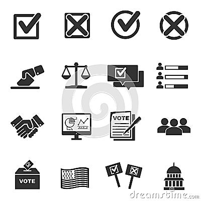 Vote icon Vector Illustration