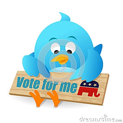 Vote for Republican Editorial Stock Photo