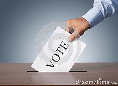 Voting Stock Photo