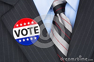 Voting politician Stock Photo