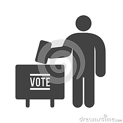 Voting Vector Illustration