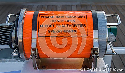 Voyage data recorder Stock Photo