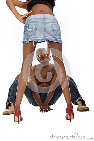 Voyeur Stock Photo