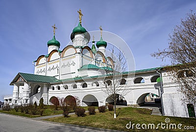 Voznesensky Cathedral in the medieval Voznesensky Pechersky Monastery in Nizhny Novgorod, Russia Stock Photo