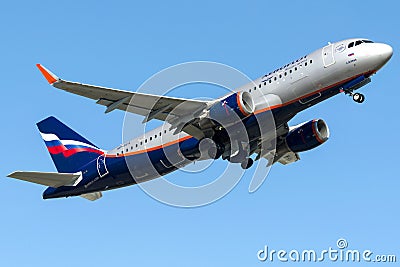 VP-BCA Aeroflot , Airbus A320 - 200 Editorial Stock Photo