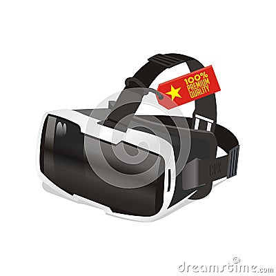 VR goggle Virtual Reality Goggles Vector Vector Illustration