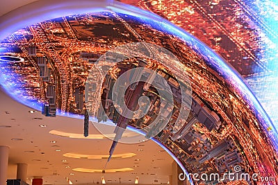 VR Virtual Reality Park at Dubai Mall in Dubai, UAE Editorial Stock Photo