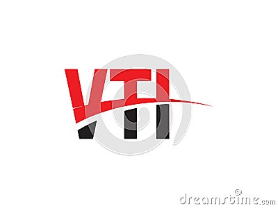 VTI Letter Initial Logo Design Vector Illustration Vector Illustration