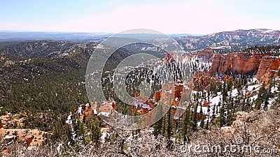 Vue panoramique de Bryce Canyon clips vidéos Vue panoramique de Bryce Canyon clips vidéos