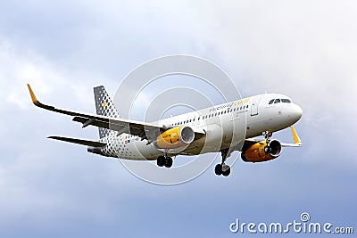 Vueling Airlines Airbus A320 Editorial Stock Photo