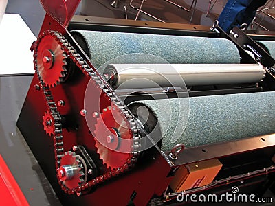 Vulcanization machine Stock Photo