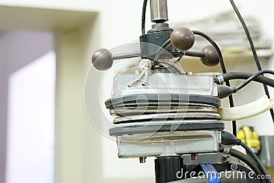 Vulcanization machine Stock Photo