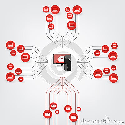 Vulnerability, Locked Devices, Encrypted Files, Lost Documents, Ransomware Attack - Failed, Vulnerable Network Threat Protection Vector Illustration