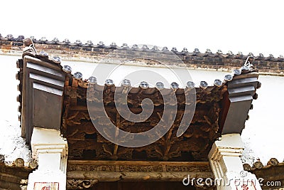 Vuong Family`s Mansion Legendary Ha Giang, Vietnam. Stock Photo