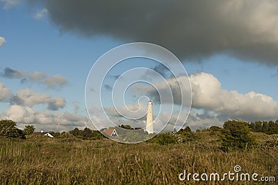 Vuurtoren, Lighthouse Stock Photo